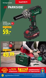 Perceuse-Visseuse Angebote im Prospekt "Votre quotidien à petits prix, ça vaut le coup." von Lidl Perceuse-Visseuse Angebote im Prospekt "Votre quotidien à petits prix, ça vaut le coup." von Lidl auf Seite 48