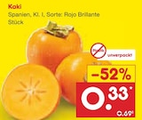 Kaki für 0,33 € bei Netto Marken-Discount im Angebot Kaki im aktuellen Netto Marken-Discount Prospekt