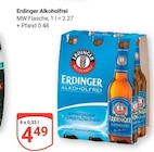 Alkoholfrei im Angebot bei GLOBUS in Gera Alkoholfrei Angebote von Erdinger bei GLOBUS Gera für 4,49 €