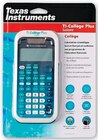 Calculatrice Scientifique TI-College Plus Solaire - TEXAS INSTRUMENT - Hyper U à Aix-en-Provence Calculatrice Scientifique TI-College Plus Solaire - TEXAS INSTRUMENT en promo chez Hyper U Aix-en-Provence à 16,20 €