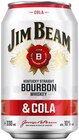 Bourbon Whiskey & Cola Angebote von Jim Beam bei REWE Sprockhövel für 1,79 €