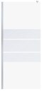 Paroi de douche à l'italienne Walk_In "Beloya" l.100 cm en verre effet miroir - GoodHome en promo chez Brico Dépôt Caen à 199,00 €