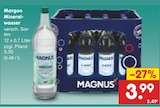 Mineralwasser von Margon für 3,99 € bei Netto Marken-Discount im Angebot Mineralwasser von Margon im aktuellen Netto Marken-Discount Prospekt