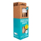 Brosses à dents Bambou Naturel - FEEL NATURAL - Carrefour à Béziers Brosses à dents Bambou Naturel - FEEL NATURAL en promo chez Carrefour Béziers à 6,99 €