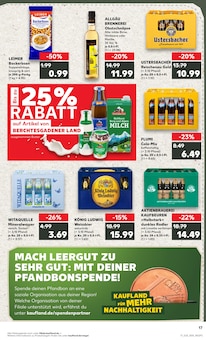 Bier im aktuellen Kaufland Prospekt (Kaufbeuren) Bier im Kaufland Prospekt "Hier bin ich richtig" mit 56 Seiten (Kaufbeuren)