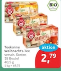 Weihnachts-Tee Winter Orange im Angebot bei budni in Buchholz Weihnachts-Tee Winter Orange Angebote von Teekanne bei budni Buchholz für 2,79 €