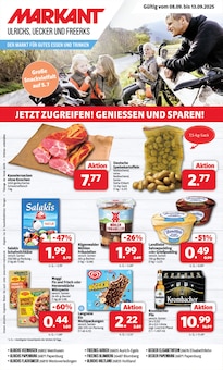 Aktueller Markant Nordwest Prospekt "DER MARKT FÜR GUTES ESSEN UND TRINKEN" Seite 1 von 12 Seiten für Holtland