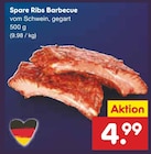 Aktuelles Spare Ribs Barbecue Angebot bei Netto Marken-Discount in Düsseldorf ab 4,99 €