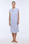Chemise de nuit rayée sans manches en coton en promo chez Monoprix Margaret Chemise de nuit rayée sans manches en coton dans le catalogue Monoprix Margaret
