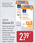 Vitamin D3 Angebote von Vitalis bei ALDI Nord Lutherstadt Wittenberg für 2,39 €