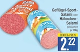 Geflügel-Sport-Salami im Angebot bei EDEKA in Augsburg Geflügel-Sport-Salami Angebote bei EDEKA Augsburg für 2,22 €