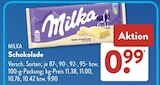 Schokolade Angebote von Milka bei ALDI SÜD Ulm für 0,99 €