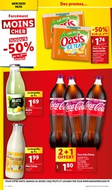 Coca-Cola Angebote im Prospekt "Lidl forcément moins cher" von Lidl auf Seite 18