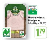 EDEKA Gerlingen - Bio-Lyoner Angebot im Prospekt Bio-Lyoner bei EDEKA im Gerlingen Prospekt für 1,79 €
