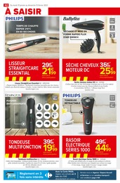 Prix et réduction Lisseur dans le prospectus Carrefour Market en cours Offre Lisseur dans le catalogue Carrefour Market du moment à la page 42