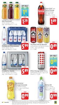 Coca Cola im EDEKA Prospekt "Aktuelle Angebote" mit 55 Seiten (Aschaffenburg)