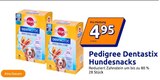 Dentastix Hundesnacks im Action Prospekt Dentastix Hundesnacks von Pedigree im aktuellen Action Prospekt für 4,95 €