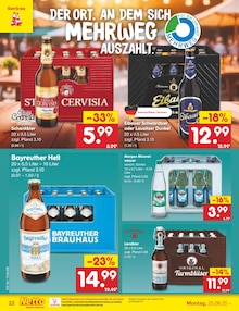 Bier im Netto Marken-Discount Prospekt "Aktuelle Angebote" mit 65 Seiten (Pirna)