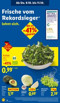 Salat im aktuellen Lidl Prospekt (Stuttgart) Salat im Lidl Prospekt "LIDL LOHNT SICH" mit 70 Seiten (Stuttgart)