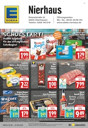 Aktueller EDEKA Prospekt mit Kinder Schokolade, "Aktuelle Angebote", Seite 1