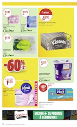 Offre Papier Toilette dans le catalogue Casino Supermarchés du moment à la page 24