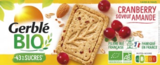 Bio Sablés Cranberry - Gerblé en promo chez Lidl Bio Sablés Cranberry - Gerblé dans le catalogue Lidl