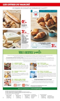 Prospectus U Express en cours, "U Express", page 2 sur 10