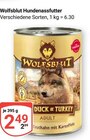 Hundenassfutter im Angebot bei GLOBUS in Amberg Hundenassfutter Angebote von Wolfsblut bei GLOBUS Amberg für 2,49 €
