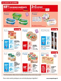 Offre Fromage à tartiner dans le catalogue Auchan Supermarché du moment à la page 12
