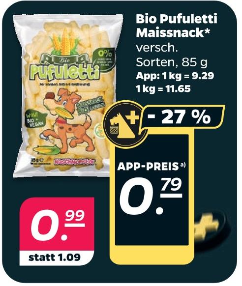 Bio Pufuleti Maissnack