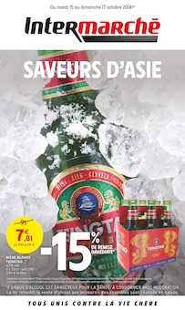 Prospectus Intermarché à La Pomponnette, "SAVEURS D'ASIE", 8 pages de promos valables du 15/10/2024 au 27/10/2024