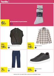 Offre Pull Homme dans le catalogue Carrefour du moment à la page 90