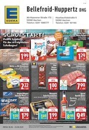 EDEKA Prospekt für Aachen: "Aktuelle Angebote", 24 Seiten, 18.08.2025 - 23.08.2025
