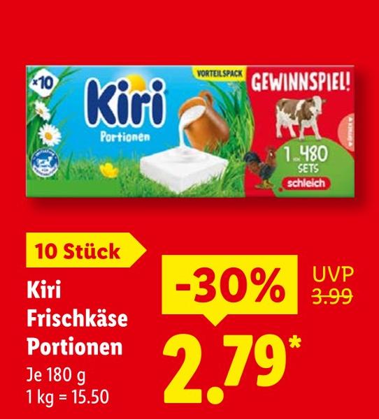 Frischkäse Portionen