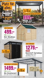 Carport im Hornbach Prospekt in Pforzheim Aktueller Hornbach Prospekt mit Carport, "Dir ist vieles Latte. Nur nicht Dein Garten.", Seite 8