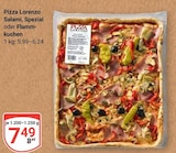 Salami Angebote von Pizza Lorenzo bei GLOBUS Bruchsal für 7,49 €