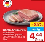 Aktuelles Schinken-Krustenbraten Angebot bei Netto Marken-Discount in Duisburg ab 4,44 €