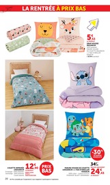 Promos Lit Enfant dans le catalogue "LES PRIX BAS DE LA RENTRÉE Spécial mode" de Hyper U Lit Enfant en promo dans le catalogue Hyper U à la page 20
