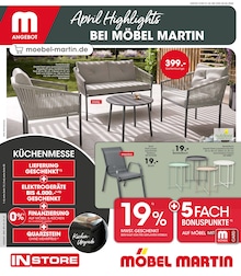 Möbel Martin Prospekt für Wiesbaden mit 20 Seiten Möbel Martin Prospekt für Wiesbaden: "WOHNFÜHLEN NEU ENTDECKEN", 20 Seiten, 01.04.2026 - 30.04.2026