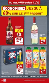Vin Angebote im Prospekt "PROPRETÉ ILLIMITÉE JUSQU'À -68% SUR LE 2ÈME" von Aldi auf Seite 14