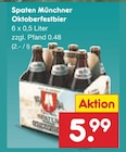 Münchner Oktoberfestbier im Angebot bei Netto Marken-Discount in Pirna Münchner Oktoberfestbier Angebote von Spaten bei Netto Marken-Discount Pirna für 5,99 €
