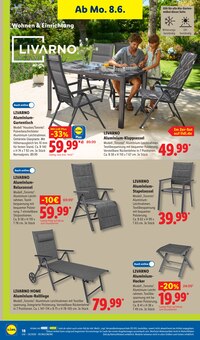 Gartenmöbel im Lidl Prospekt "LIDL LOHNT SICH" mit 73 Seiten (Fürth)