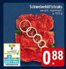 Aktuelle Steak Angebote bei EDEKA in Essen Aktuelles Schweinehüftsteaks Angebot bei EDEKA in Essen ab 0,88 €