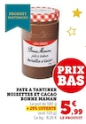 Pâte à tartiner noisettes et cacao - Bonne Maman dans le catalogue Super U