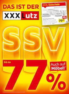XXXLutz Möbelhäuser Prospekt "DAS IST DER XXXLutz SSV" mit  Seiten (Bopfingen)