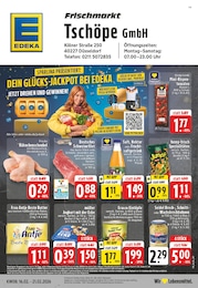 EDEKA Prospekt "Aktuelle Angebote" für Düsseldorf, 26 Seiten, 16.02.2026 - 21.02.2026