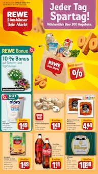 Aktueller REWE Prospekt "Dein Markt" Seite 1 von 32 Seiten