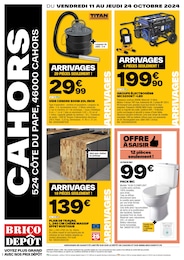 Catalogue Brico Dépôt "CAHORS" à Pradines et alentours, 4 pages, 11/10/2024 - 24/10/2024