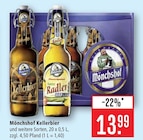 Kellerbier Angebote von Mönchshof bei Marktkauf Ravensburg für 13,99 €