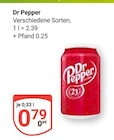 Dr Pepper im Angebot bei GLOBUS in Bochum Dr Pepper Angebote bei GLOBUS Bochum für 0,79 €